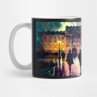 Buckingham Palace on a rainy evening - Part IV Mug